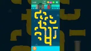 😎smart puzzles🤓 pipes level 31🎮#gameplay #pipes#puzzles #puzzlegame #smartpuzzlescollection #short🤹