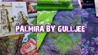 Gulljee PALMIRA* Elegant Colours Cominations with Bamber Cheifon Dupatta #gulljee #gulljeelawn #sale