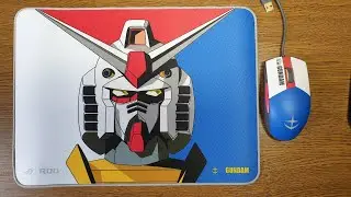 Мышь ASUS ROG Gundam + коврик для мыши