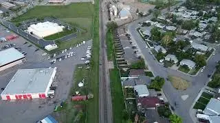Lethbridge AB. Drone footage