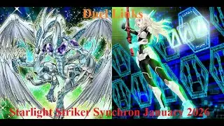 Yu-Gi-Oh Duel Links: January 2026 Starlight Striker Synchron Deck Profile + Road to King Of Games