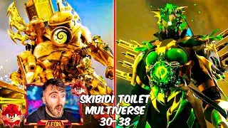 SKIBIDI TOILET MULTIVERSE en ESPAÑOL CAPITULO 30-38 | VIDEOREACCION LEON PICARON