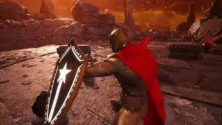 Marvel's Midnight Suns - The T.H.R.E.A.T. Room - Captain America VS. Fallen Sabretooth (Hard)