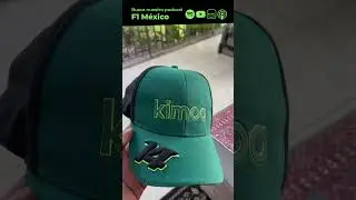 La mejor gorra de todas en la F1 #fernandoalonso #kimoa #astonmartinf1 #f1merch