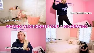 VLOG О ПЕРЕЕЗДЕ🏠: экскурсия по дому, шопинг, + домашние проекты!
