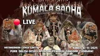🔴 Live Calonarang Kumala Sadha Pura Dalem Desa Laplapan Penabuh Sanggar Cudamani #Budaya