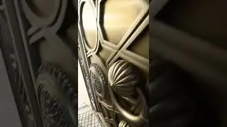 Door inside Masjid Al Haram 🕋 #makkah #haram #masjidalharam #makkahlive #kaaba #clocktower #umrah