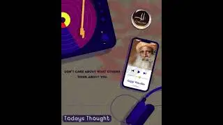 Todays Thought 32 | Sadhguru Jaggi Vasudev Speech | H1 Creation