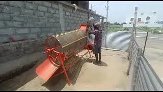 Minerva Rotary Type  Sand Siever Machine Working Video