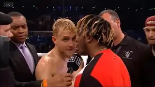 Jake Paul Vs. Gib, Post-Fight Interview [DAZN BOXING]