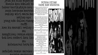 Bunga hitam kami dan mereka lirik