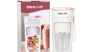 Honest Review Of Rechargeable Portable Juicer (Juice Blender)| 6 Blades USB Portable Juicer Blender