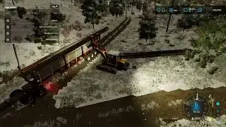 Farming simulator 22 - Logging on silverrun (edited)