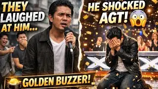 They Laughed at Him in the Streets &mdash; Then Filipino Elvis SHOCKED AGT with Golden Buzzer 😱🎤