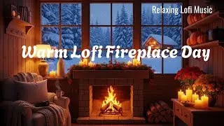 【Lofi Music 54】Romantic Cabin Night 🔥💛 Lofi for Gentle Hearts