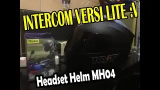 INTERCOM VERSI LITE :V Headset Helm Mh04 | #4