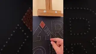 String art logo by me
