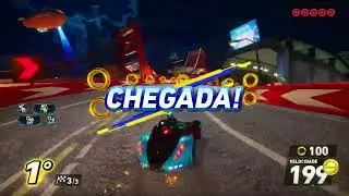 Sonic Racing CrossWorlds Parte 21: Proto Blaze vs. Terios.