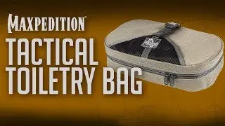 Travel advice: Maxpedition&reg; Tactical Toiletry Bag for on the go around the world