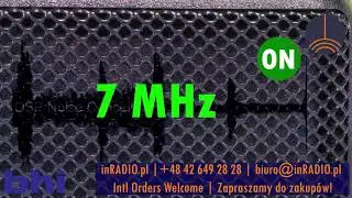 🗣️🔊 bhi: Filtr DSP - ROZMOWA1 w paśmie 7MHz (40m)