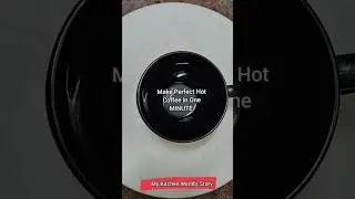 Make Perfect Hot Coffee in one minute without boiling milk #new #youtubeshorts #shortrecipe #shorts