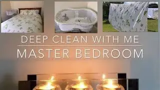 DEEP CLEAN WITH ME | Country Home Master Bedroom