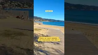 O&ugrave; sont pass&eacute;s les touristes sur la C&ocirc;te d&rsquo;Azur ? ￼#cotedazur #ete2025 #touristes #plage #lelavandou