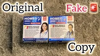Homeo Cure Beauty Cream vs Homeo Care Beauty Cream | A Big Scam Alert
