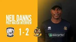 Neil Danns Post Match Interview | 2-1 Win against Hereford FC.
