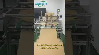 Corrugated paper friction feeder counting machine
