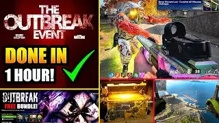 How To Finish The Outbreak Zombies Event in Warzone & Cold War Fast! (Free Bundle - Limited Time)