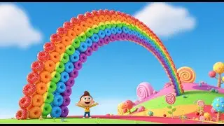 Learn Colors at the Magic Rainbow | Best Nursery Rhymes and Kids Songs Collection