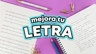 ¿Cómo mejorar mi letra? 3 PASOS en solo 15 MINUTOS!! ✄ Barbs Arenas Art!