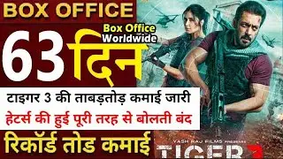 Tiger 3 Box Office Collection Day 63 Tiger 3 63th Day Collection Tiger 3 Box Office Collections
