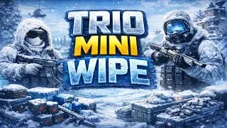 Rust TRIO MINI WIPE 600 Online Server 9000 Hours Trio Раст/Rust