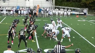 Ansonia Chargers vs WCA Spartans - High School Varsity Football Game - October 07, 2021