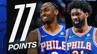 Tyrese Maxey & Joel Embiid GO OFF for 77 Points vs the Kings | January 29, 2026