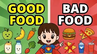 Good Food Bad Food | Good Habits | Super Manu