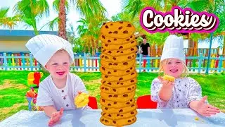 Baking Cookies with Kids | Fun Video Sofia & Leo Show