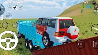 Drive Thar and Truck unloading stone From Dumper in Game 💥 #jcb #tractor #dumper #truck #gameplay