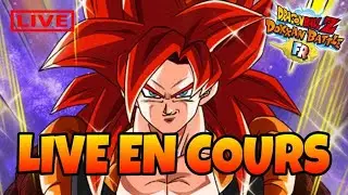 🔵LIVE INVOCATION GOGETA 4!! 🇫🇷 DBZ DOKKAN BATTLE GLO