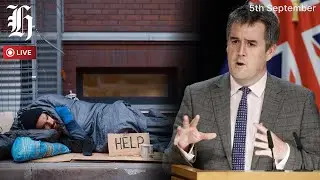 NZ Herald LIVE: Chris Bishop and Tama Potaka announce actions to support people sleeping rough