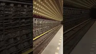 Mus&iacute;te vidět 🫢!?#prague #metro #unique #system #modern #train #traffic 🐑 Tak mě sleduj a odeb&iacute;rej🫵!!