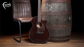 Faith Guitars | Nexus Venus | Cutaway Electro | Thru-Black | FPVECK