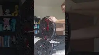 montando ventilador de coluna polishop 188