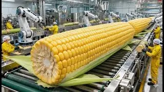 Inside a Modern Corn Snacks Factory | From Corn to Chips & Sticks