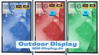 Outdoor Displays IP66  f&uuml;r jede Umgebung &ndash; Robuste Digital Signage L&ouml;sungen bei jedem Wetter