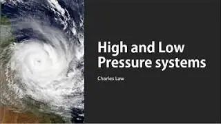 Chemistry ERT Weather systems and Charles Law