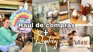 No me esperaba TODO ESTO en mi cumple 😱🎁 | Haul de compras + sorpresas 