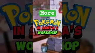 Pok&eacute;mon in Santa&rsquo;s workshop!  #shorts